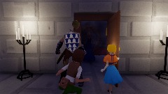 真夜中の青空城　主城