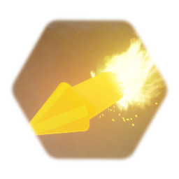 Firework Projectile (Yellow)