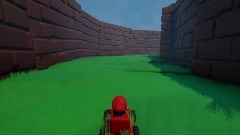 My first kart game