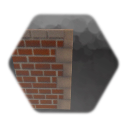 Lara Croft brick wall top corner