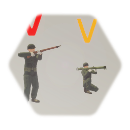 Godzilla GR ( Soldiers )