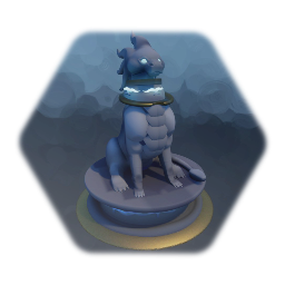White Isle Dragon Statue