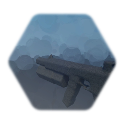 Low poly mp5SD With m203pi