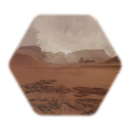 Mars landscape
