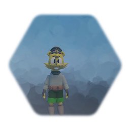 Sun the Squirrel (in uniform)