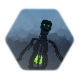 Giant Green Dark Matter Monster