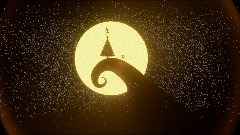 Snow in Halloween Town