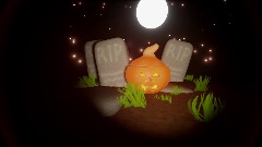 Jack'o'Lantern In A Cemetery (30mins Challenge)