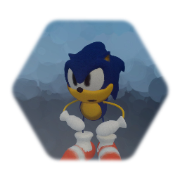 Sonic 3D Blast idle sculpt