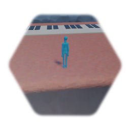 Floor piano light's + sound