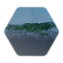 Wavy long green grass
