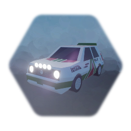 Rally Racing Car (realistic physics)