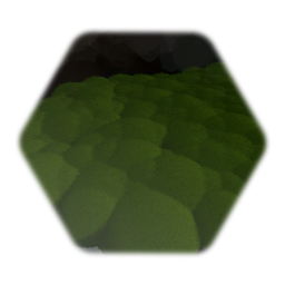 Grassy hilly terrain