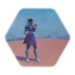 Fighting Chun-Li (2D &3D) (Ver 1)