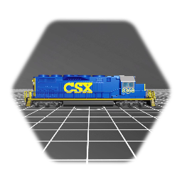CSX SD40-2 (YN3 Paint) Type 2