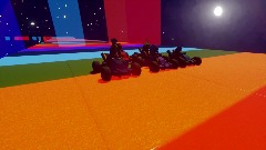 Rainbow road snes meta runner racing Gwimbly