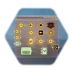 Increasing Running Speed x1.5 <l1> <l2> <r1> or <r2>