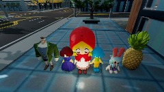 Akazukin Chacha appear (Featuring Mr. Pineapple)