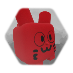 Titanic Red  Ballon  Cat