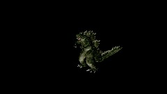 True Godzilla Roar animation