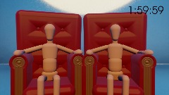 Just Two Puppets Sitting in Two Chairs for Two Hours