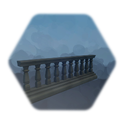 Stone balustrade A