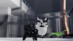 During lockdown a cat visited us so I made a game about him