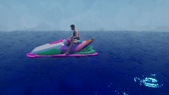 Jet Ski Chase with Enemies