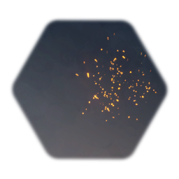 Random timed explosions/sparks