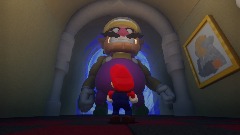 The giant Wario apparition