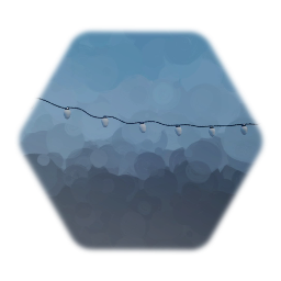 String of Hanging Light Bulbs (Easily Fully Customizable)