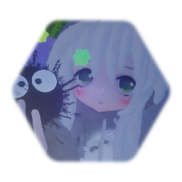 Totoro Anime Girl Doll