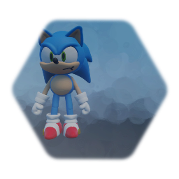 A bad Sonic creation used from good items by @TheJoshMan07