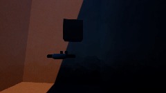 he is going insane (crazy)