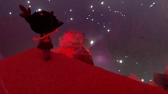 A night sky...