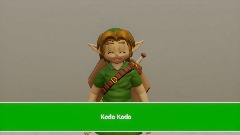 Young Link saying "Kodo Kodo!"