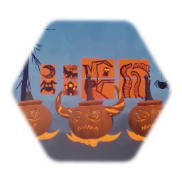 Animated Pumpkins, Spider, And Spooky Halloween Assets