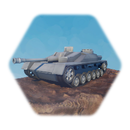 WW2 Tank - StuG IV - Model only, no physics