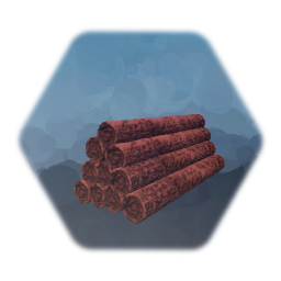 Pile of wood