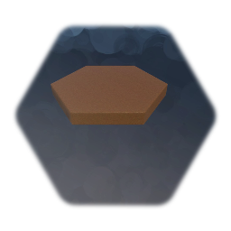 Brown rock hex