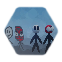 Jolly the rabbit rehopped stickman model