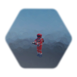 Dave with jetpack and rifle