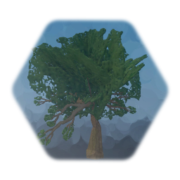Ss short low poly tree
