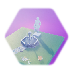 Diorama Square Template