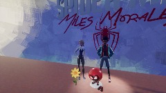 Miles morales and Gwen stacy