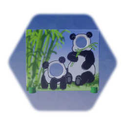 Zoo - Cut Out Board Pandas