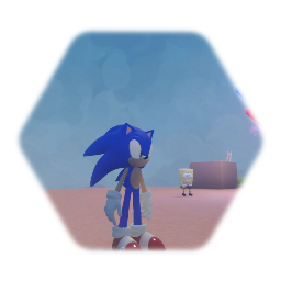 Sonic spongebob and the black hole