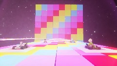 Rainbow road SNES Meta runner racing 4 Sofia