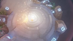 Blue connie basically on fire