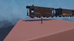 Baldi goes on the train to heaven